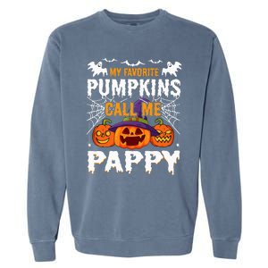 Holiday 365 Halloween My Favorite Pumpkins Call Me Pappy Garment-Dyed Sweatshirt