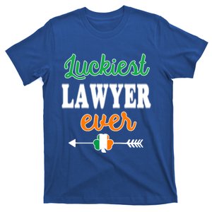 Holiday 365 St Patrick's Day Luckiest Lawyer Ever Meaningful Gift T-Shirt