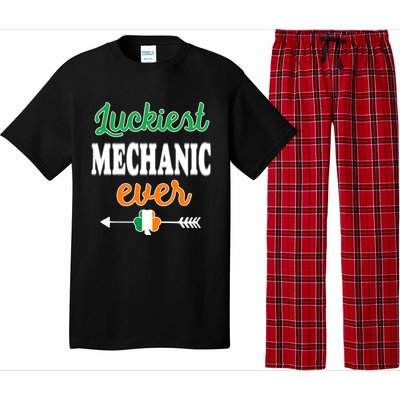 Holiday 365 St Patrick's Day Luckiest Mechanic Ever Gift Pajama Set