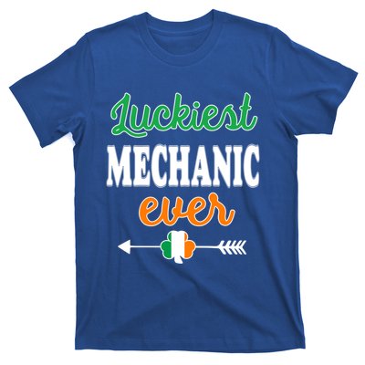 Holiday 365 St Patrick's Day Luckiest Mechanic Ever Gift T-Shirt