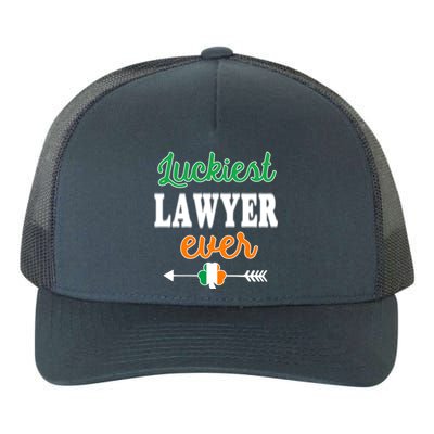 Holiday 365 St Patrick's Day Luckiest Lawyer Ever Gift Yupoong Adult 5-Panel Trucker Hat