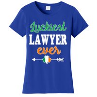 Holiday 365 St Patrick's Day Luckiest Lawyer Ever Gift Women's T-Shirt