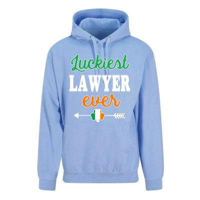 Holiday 365 St Patrick's Day Luckiest Lawyer Ever Gift Unisex Surf Hoodie