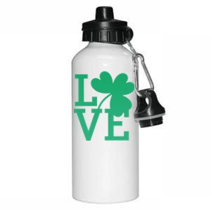 Holiday 365 St Patrick's Day Irish Basketball Sport Great Gift Aluminum Water Bottle