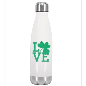 Holiday 365 St Patrick's Day Irish Basketball Sport Great Gift Stainless Steel Insulated Water Bottle