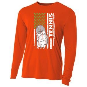 Holiday 365 St Patrick's Day Tennis Sport Irish Flag Gift Cooling Performance Long Sleeve Crew