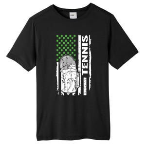 Holiday 365 St Patrick's Day Tennis Sport Irish Flag Gift Tall Fusion ChromaSoft Performance T-Shirt