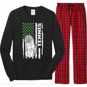 Holiday 365 St Patrick's Day Tennis Sport Irish Flag Gift Long Sleeve Pajama Set