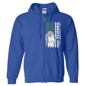 Holiday 365 St Patrick's Day Tennis Sport Irish Flag Gift Full Zip Hoodie