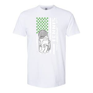 Holiday 365 St Patrick's Day Tennis Sport Irish Flag Gift Softstyle CVC T-Shirt