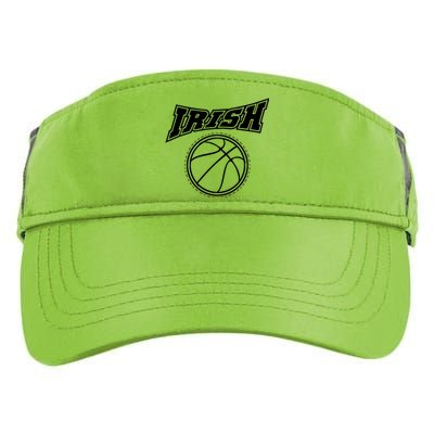 Holiday 365 St Patrick's Day Irish Basketball Sport Gift Adult Drive Performance Visor