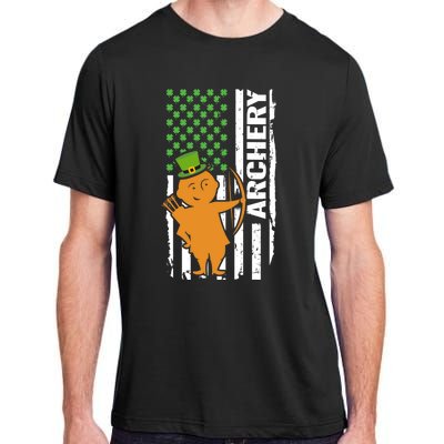 Holiday 365 St Patrick's Day Archery Sport Irish Flag Cool Gift Adult ChromaSoft Performance T-Shirt