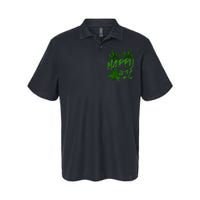 Happy 420 Day Cannabis Weed Marijuana Leaf Lovers Softstyle Adult Sport Polo