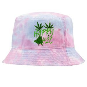 Happy 420 Day Cannabis Weed Marijuana Leaf Lovers Tie-Dyed Bucket Hat