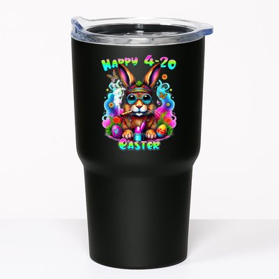 Happy 420 Easter Day Bunny Smoking Weed Marijuana Funny 420 Tumbler
