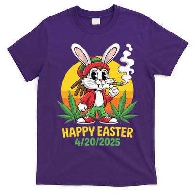 Happy 420 Easter Bunny Smoking Weed T-Shirt