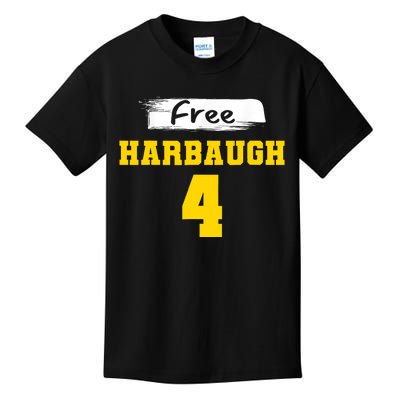 Harbaugh 4 Fall Season Kids T-Shirt