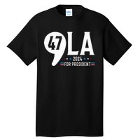 Harris 47th For President American Election Comma La 2024 Tall T-Shirt