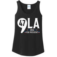 Harris 47th For President American Election Comma La 2024 Ladies Essential Tank