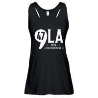 Harris 47th For President American Election Comma La 2024 Ladies Essential Flowy Tank