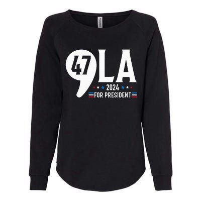 Harris 47th For President American Election Comma La 2024 Womens California Wash Sweatshirt