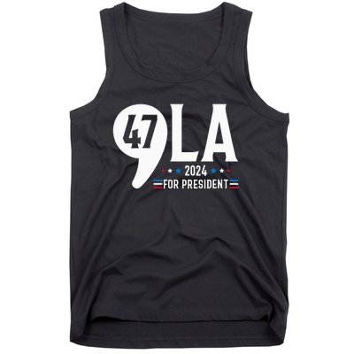 Harris 47th For President American Election Comma La 2024 Tank Top