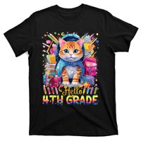 Hello 4th Grade Back To School First Day Fourth Grade Vibes T-Shirt