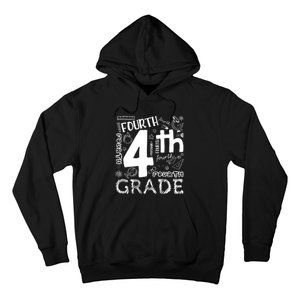 Hello 4th Grade Teacher Boy and Team Fourth Grade Girl Hoodie