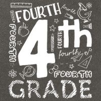 Hello 4th Grade Teacher Boy and Team Fourth Grade Girl Cotton Canvas Backpack