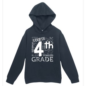 Hello 4th Grade Teacher Boy and Team Fourth Grade Girl Urban Pullover Hoodie