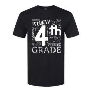 Hello 4th Grade Teacher Boy and Team Fourth Grade Girl Softstyle CVC T-Shirt