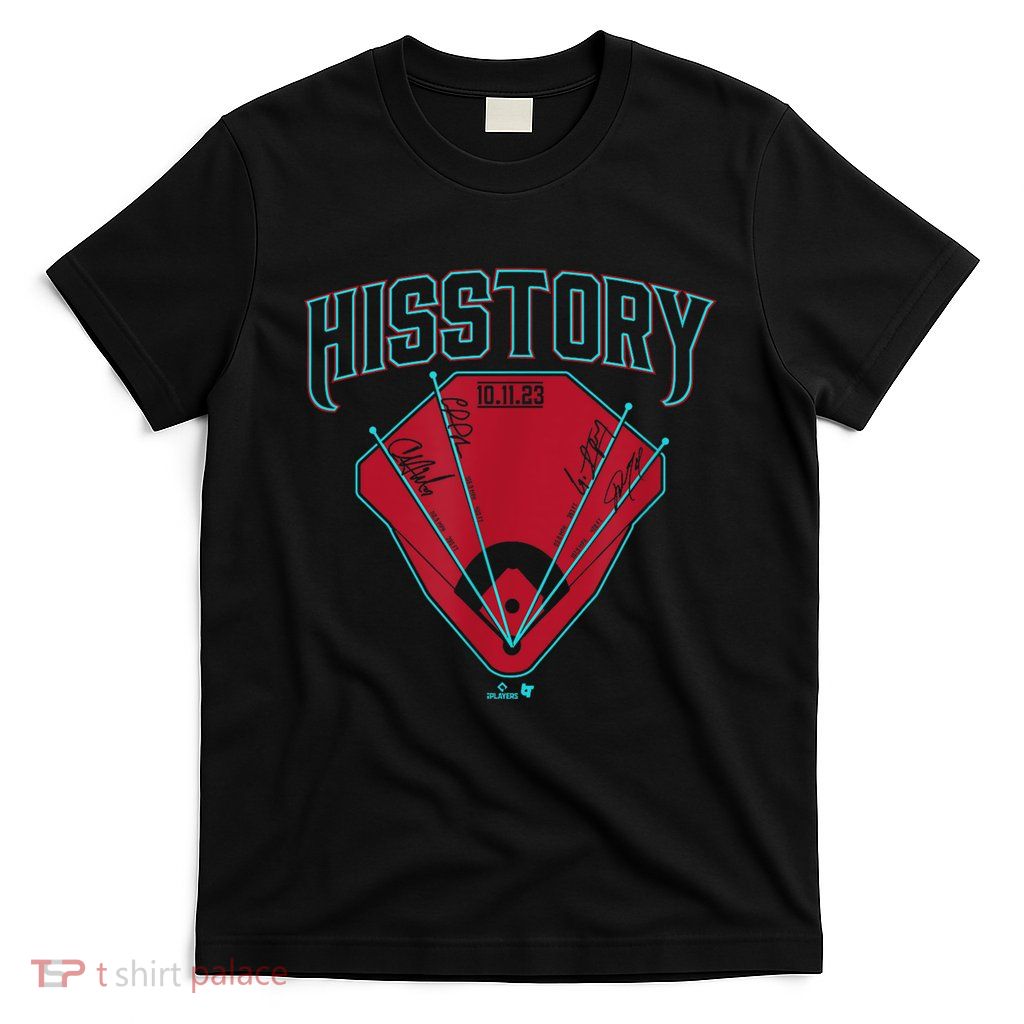 Hisstory 4 Home Runs In 1 Inning Arizona Baseball T-Shirt