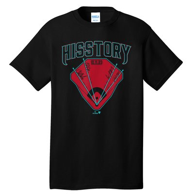 Hisstory 4 Home Runs In 1 Inning Arizona Baseball Tall T-Shirt