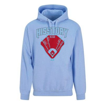 Hisstory 4 Home Runs In 1 Inning Arizona Baseball Unisex Surf Hoodie