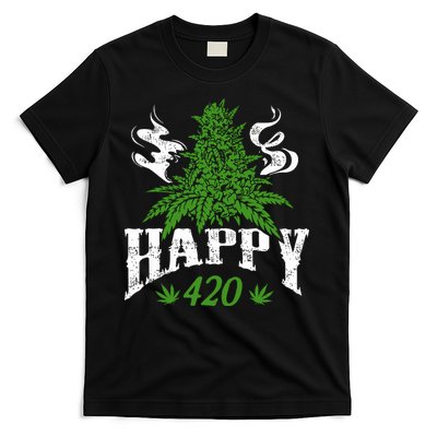 Happy 420 Marijuana Merch To Celebrate Weed Day On 420 T-Shirt