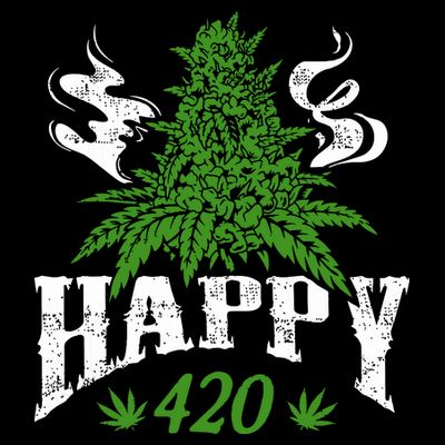 Happy 420 Marijuana Merch To Celebrate Weed Day On 420 T-Shirt