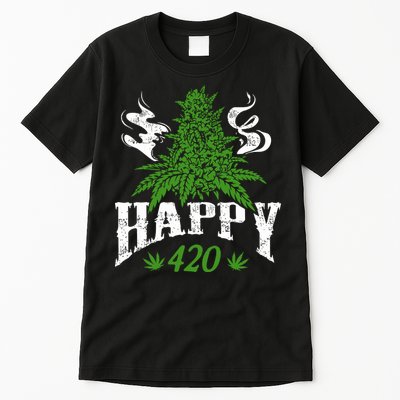 Happy 420 Marijuana Merch To Celebrate Weed Day On 420 Tall T-Shirt