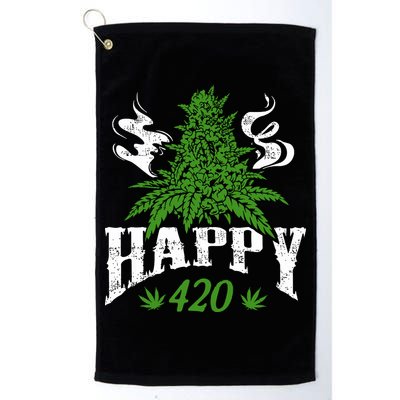 Happy 420 Marijuana Merch To Celebrate Weed Day On 420 Golf Towel
