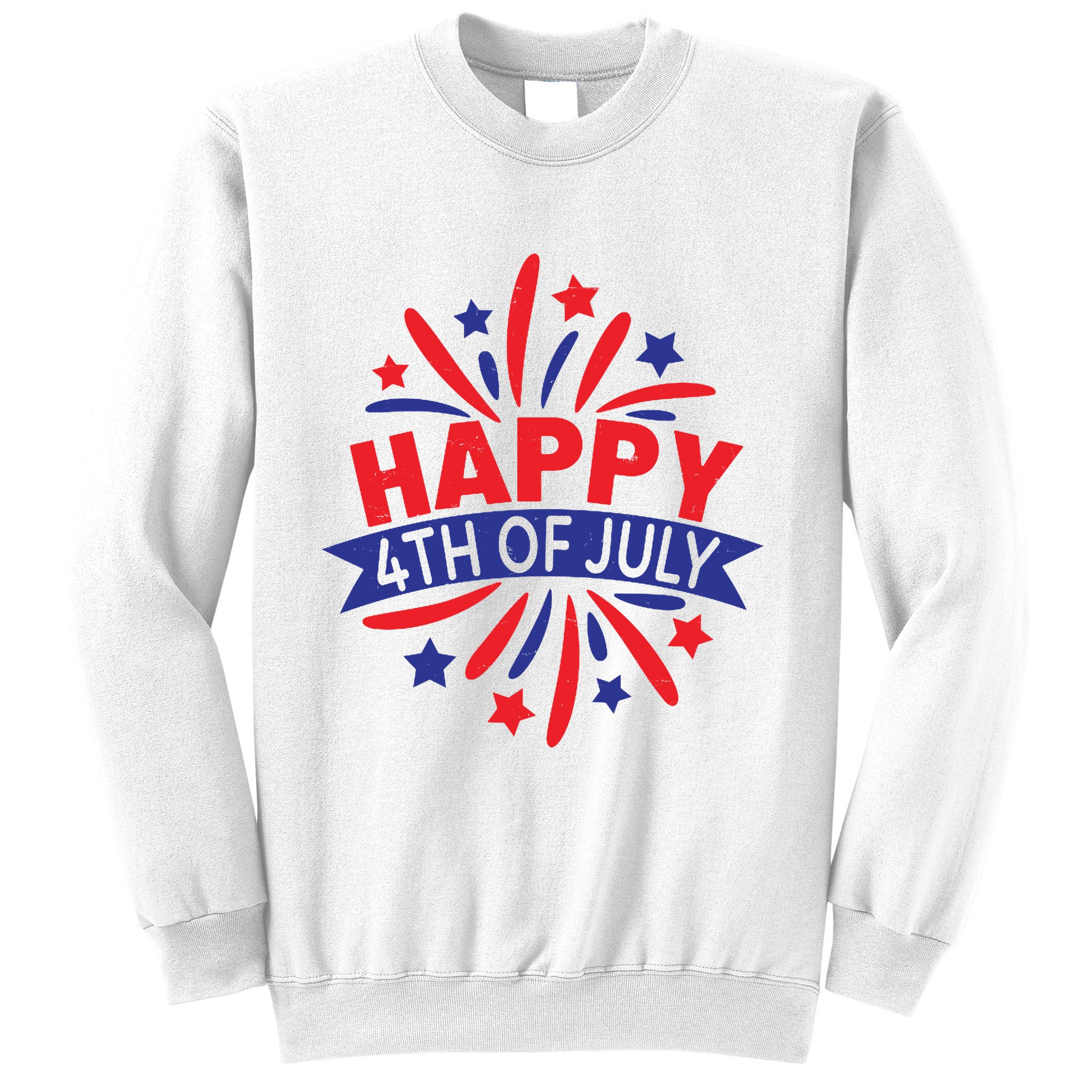 Happy 4th Of July America Celebration Sweatshirt