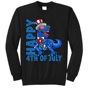 Happy 4th Of July Trex Dinosaur American Dino Sweatshirt