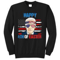 Happy 4th Of Easter Biden Confused 4th Of July American Flag  Sweatshirt