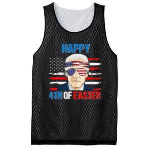 Happy 4th Of Easter Biden Confused 4th Of July American Flag  Mesh Reversible Basketball Jersey Tank