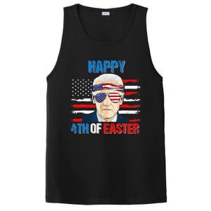 Happy 4th Of Easter Biden Confused 4th Of July American Flag  PosiCharge Competitor Tank