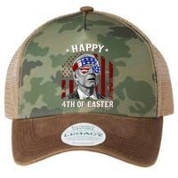 Happy 4th Of Easter Biden Confused 4th Of July Dazed Funny  Legacy Tie Dye Trucker Hat