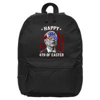 Happy 4th Of Easter Biden Confused 4th Of July Dazed Funny  16 in Basic Backpack