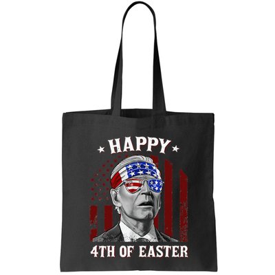 Happy 4th Of Easter Biden Confused 4th Of July Dazed Funny  Bag