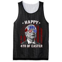 Happy 4th Of Easter Biden Confused 4th Of July Dazed Funny  Mesh Reversible Basketball Jersey Tank
