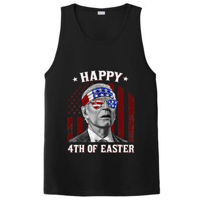 Happy 4th Of Easter Biden Confused 4th Of July Dazed Funny  PosiCharge Competitor Tank