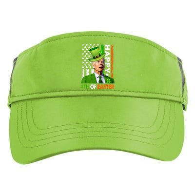 Happy 4th Of Easter Joe Biden St Patricks Day Leprechaun Adult Drive Performance Visor