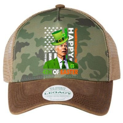 Happy 4th Of Easter Joe Biden St Patricks Day Leprechaun Legacy Tie Dye Trucker Hat